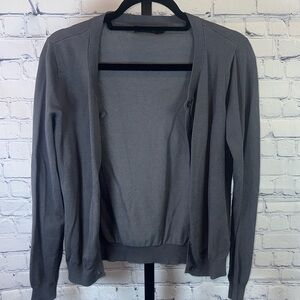 Mikarose Charcoal Cardigan Sweater